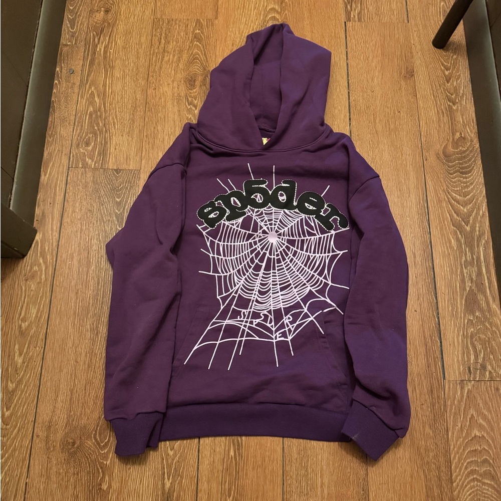 Spider Purple Hoodie
